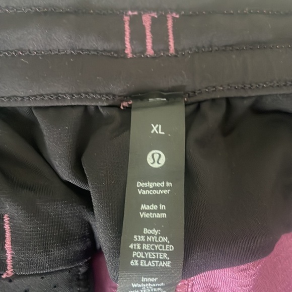 Lululemon Men’s License to Train Linerless Shorts Vintage Plum XL - Picture 5 of 6